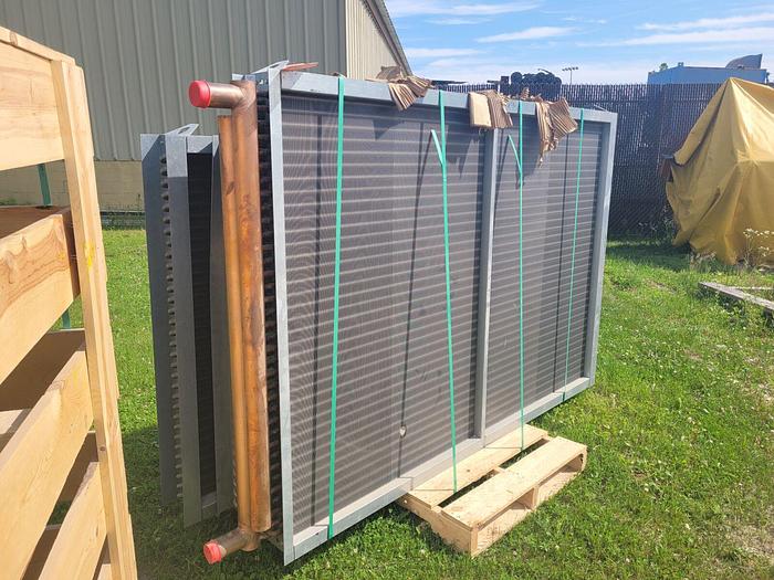 Used Super Radiator Coil Industrial Water Cooling Coil 54” x 80” -03R-0.625/144