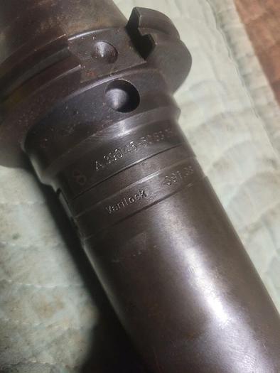 Used Sandvik A390.45-50 63 050M Adapter w/150MM Ext. & Boring Head 391.38-104 042