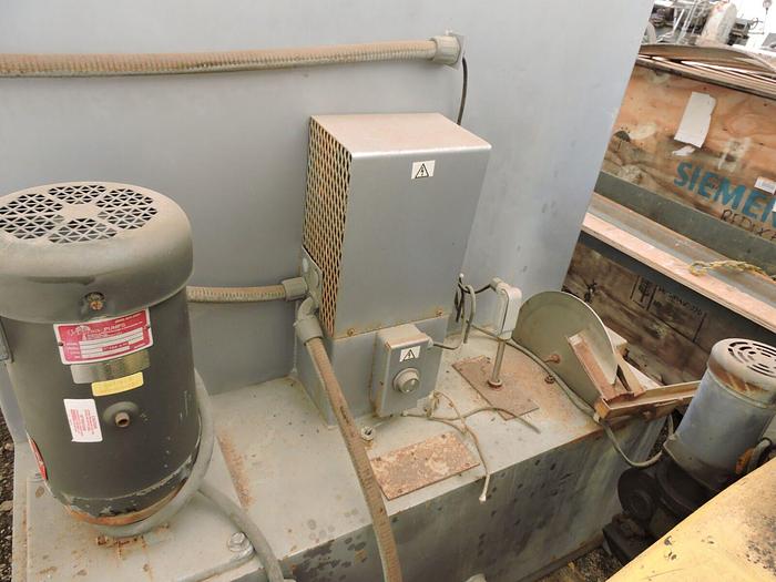 Used JRI Industries FL1500F Electric Heated 40″ Rotary Basket Parts Washer & Gusher Pump