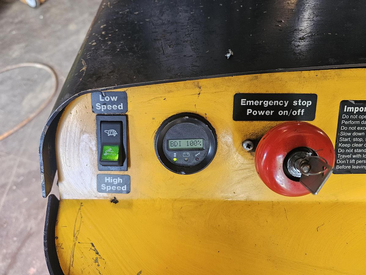 Used TASK Viper3000 3,000 LB Walkie Reach Stacker 157" Triplex Mast Side-Shift & Tilt
