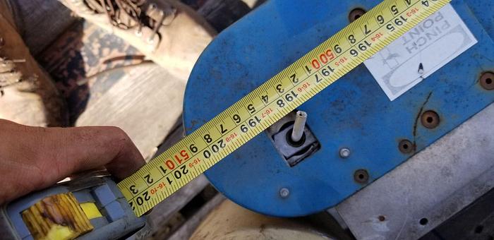 Used Dedicated Systems Belt Conveyor S/N: 11436, Overall Dimensions: 200” x 12”