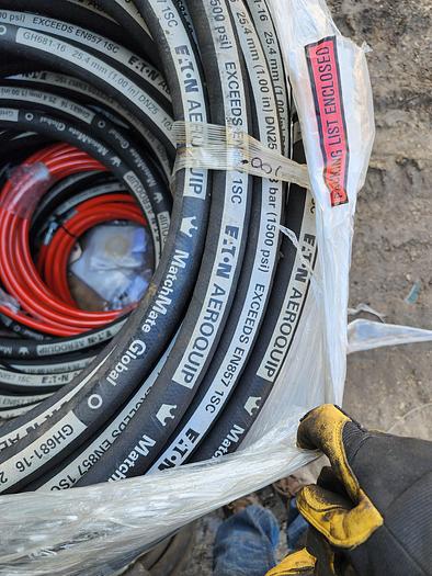 Used Eaton Aeroquip GH681-16 MatchMate Global Heavy Duty Hydraulic Hose 1" Diameter