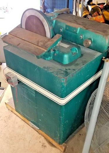 Used Powermatic #30A 6" Belt x 12" Disc Sander/Grinder, Motor: 1.5 Hp, 115/230v, 1ph