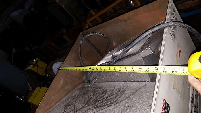 Used 3 Hp 1998 Nissui Plastics Granulator / Grinder Model #SKN-22