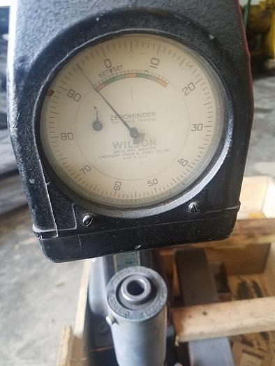 Used Rockwell Superficial Vintage Hardness Tester Mdl#: 5JS