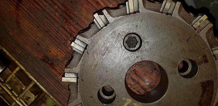 Used 8'' Diameter Adama Dex-A-Mill Industrial Face Mill  Part #: VM-N8-7515