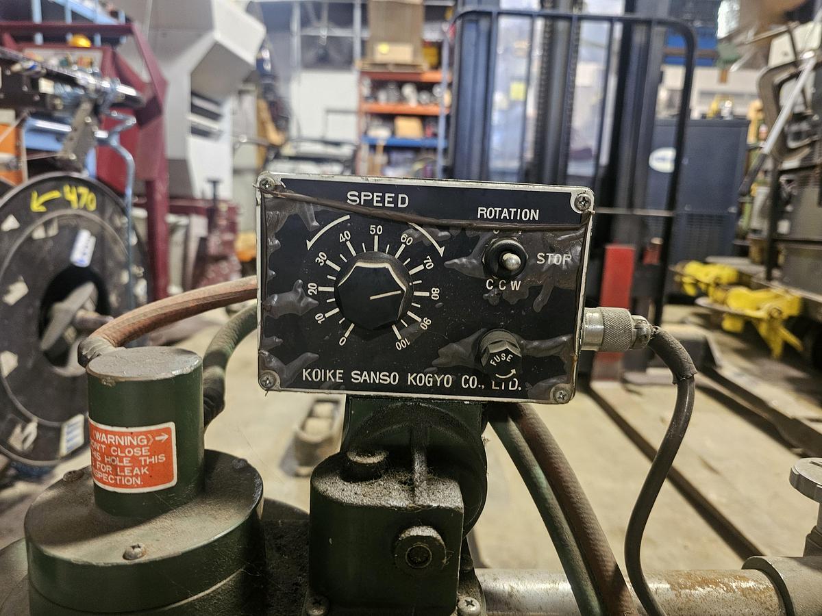 Used Koike IK-70 Automatic Circle Cutting Burner Machine Oxy Acetylene