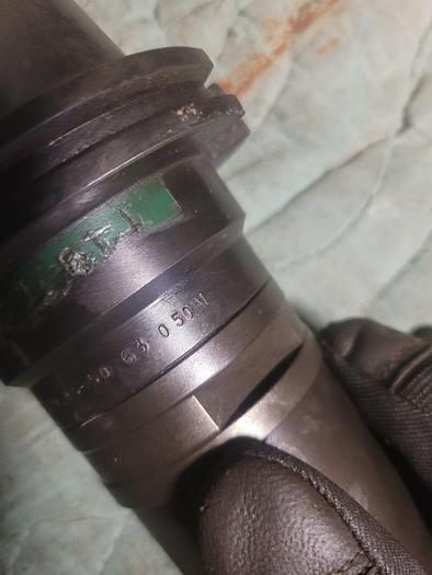 Used Sandvik CAT50 A390.45-50 63 050M Holder & 391.25-40 63 085M 40mm Drill Adaptor