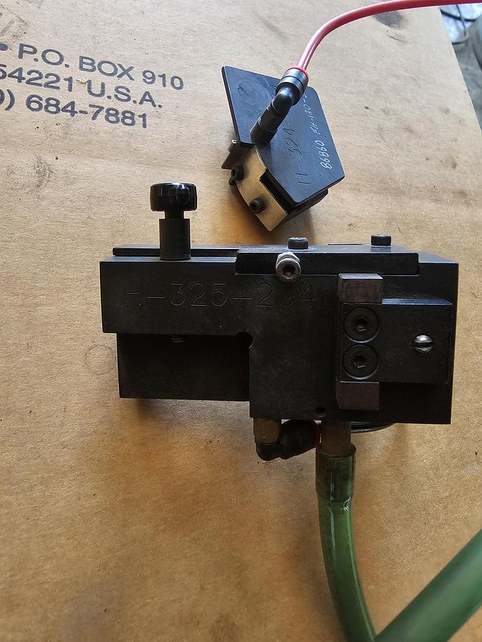 Used Haeger HP6-B Fastener Insertion Press | 18" Throat | AB-08R Autofeed | Production Speed