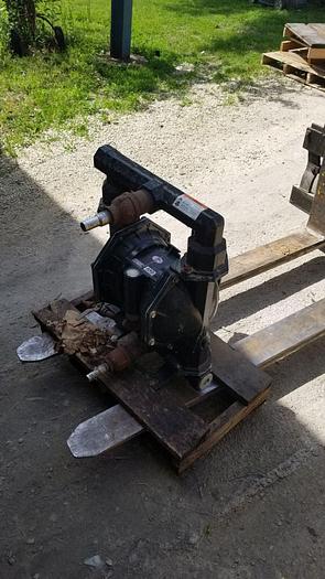 Used ARO Ingersoll Rand Aluminum Pneumatic Diaphragm Pump Model #PD20A-AAP-HHT