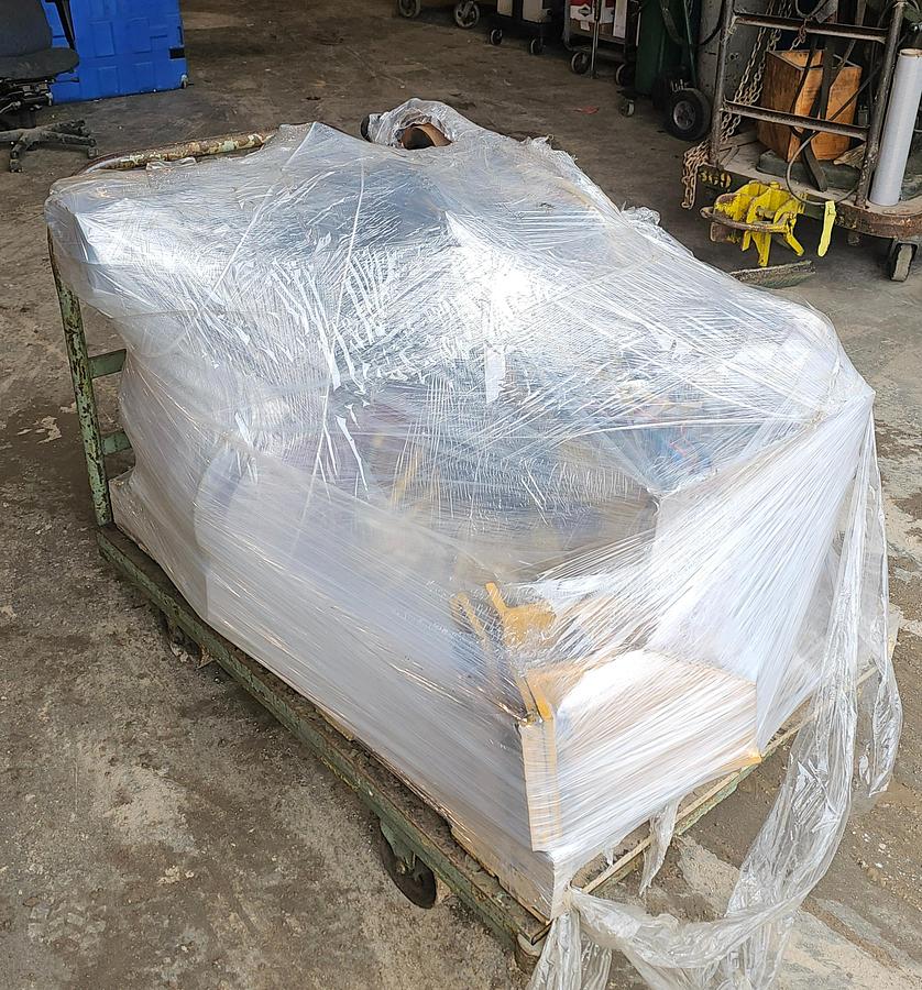 Used 35' Span x 105' Runway 3 Ton Uesco Double Bridge Freestanding Overhead Crane