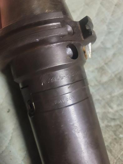 Used Sandvik A390.45-50 63 050M Adapter w/150MM Ext. & Boring Head 391.38-085 042