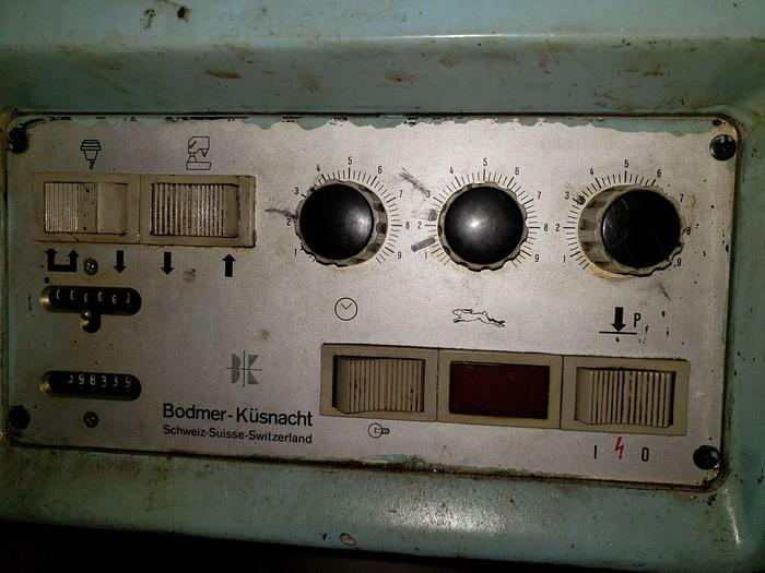 Used Taumel BK-1500/NM Orbital Spin Riveter; Bench Top Model Mounted on Floor Stand