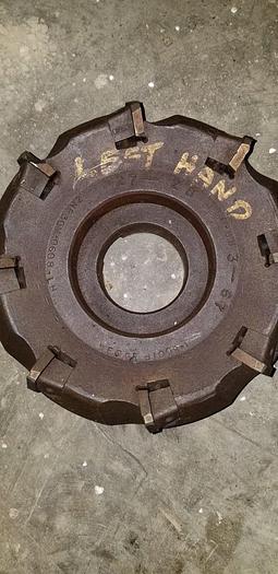 Used Carboloy Futurmill 6'' Indexing Face Mill ZNP30M-0608-LH, Wedge: 81009-1