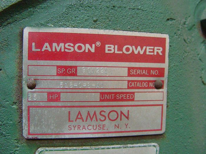 Used Lamson “Exidust” 5000 CFM #VC-3099 Bag Type Vacuum Collector – Up to 25 hp