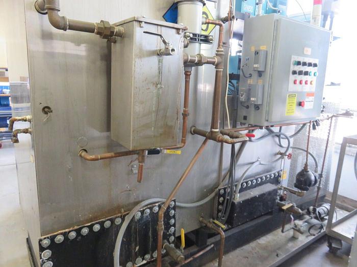 Used Ultra-Kool Model #10-15-ETE Ultrasonic Parts Degreaser w/Cold Trap & Crest Ultrasonic Generators