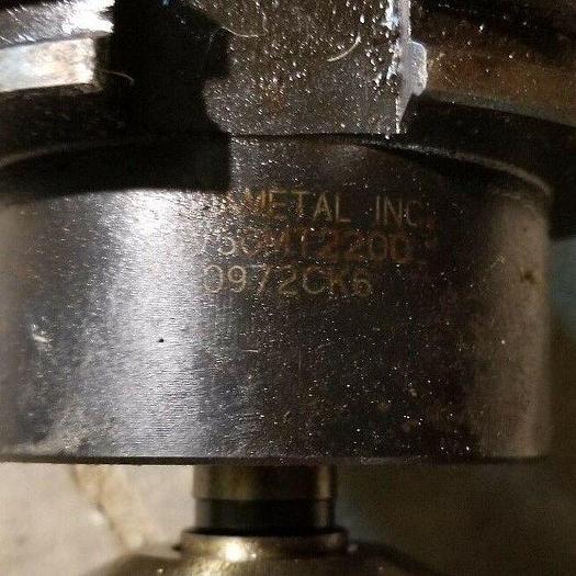 Used Kennametal CV50MT2200 Cat 50 Morse Taper #2 Tool Adapter Holder w/Jacobs No.14N