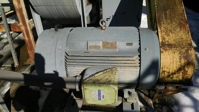 Used 18600-35000 CFM Hartzell 200 Hp Electric Paddle Whl Fan #054-50-AHZ346″ WC/SP