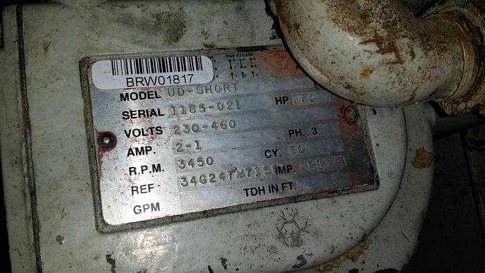 Used FLOW-CON Industrial Coolant Filter SST Belt Gusher Pump, Paper/Magnetic Filters