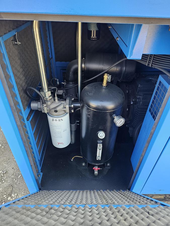 Used 2022 US Air Compressor US50D55 50-HP VSD Rotary Screw Air Compressor | <6k Hrs | 230 SCFM 