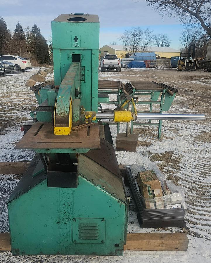 Used 110 Ton Capacity Piranha PII-110 Hydraulic Dual Operator Ironworker