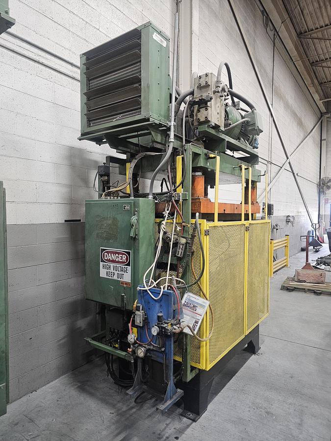 Used 75 Ton Metal Mechanics Hydraulic 4-Post Trim Press