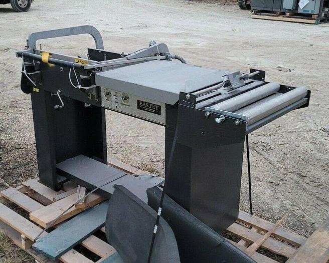 Used 2004 Jeff Eastey EM1622T L-Bar Sealer 22" X 16" Shrink Packaging Equipment
