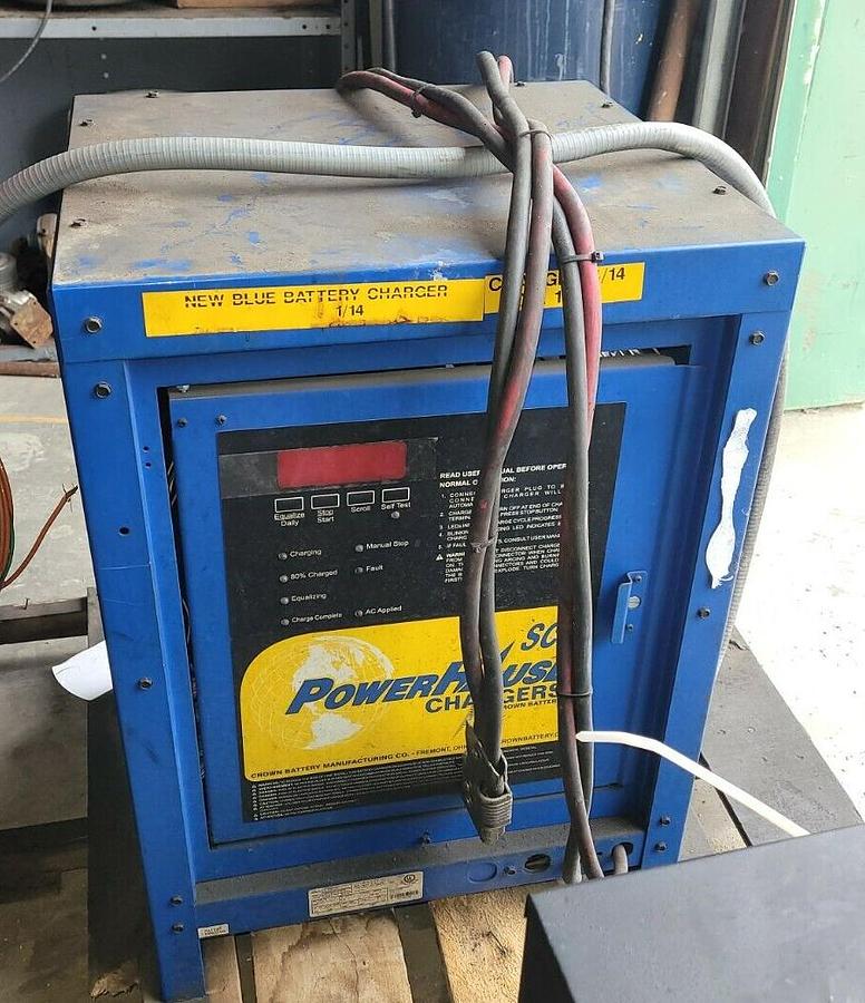Used Powerhouse 18920P01530SW Industrial 24V Forklift Lead Acid Battery Charger