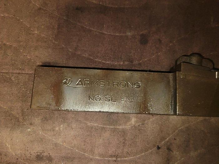 Used Armstrong SL 65 Vintage Lathe Cut Off Tool