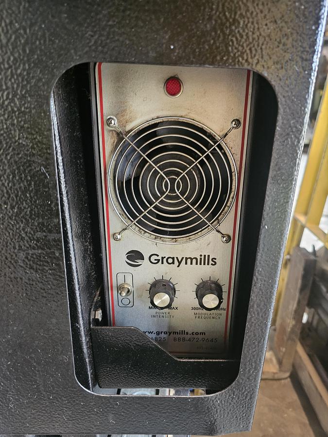 Used Graymills Super Sonic Precision Ultrasonic Immersion Washer, 37x25 Platform, 300 Lb, 4kW