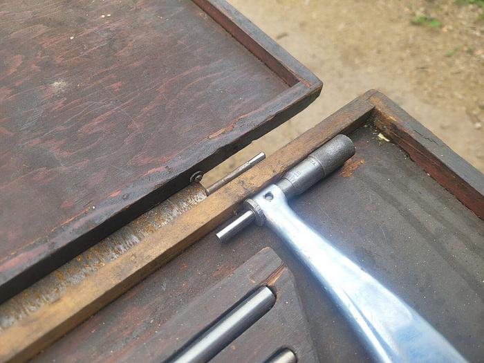 Used Tumico Tubular Micrometer Co. 20" thru 25" Precision Micrometer w/Standards