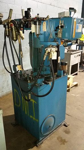 Used 20 Hp Kundinger Hi-Pressure Hi-Flow HR80V 60 GAL Hydraulic Pump Heat Exchanger
