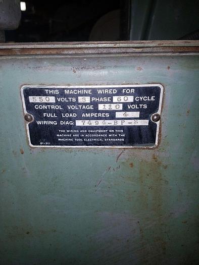 Used Brown & Sharpe 6″ x 18″ Micromaster Hydraulic Feed Surface Grinder