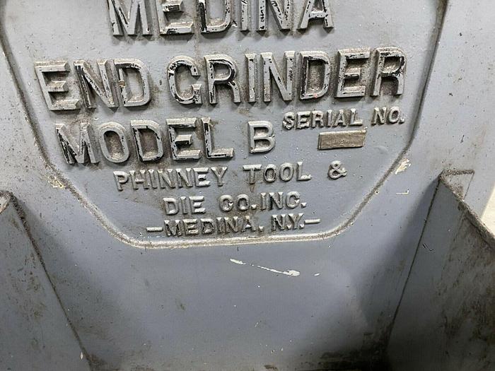 Used 8" X 6" Medina Model B Swivel Vertical End Grinder