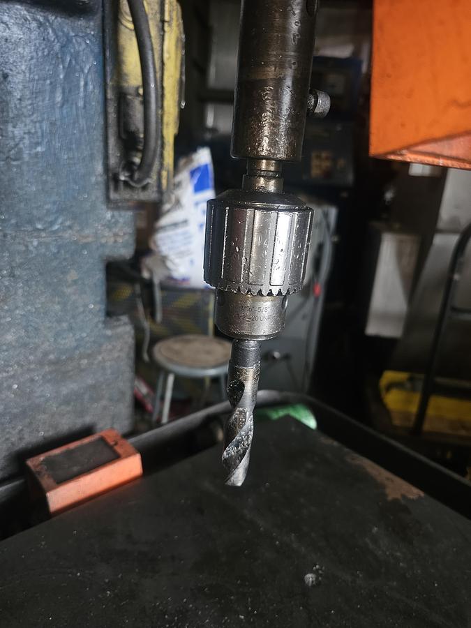 Used 24" Swing Edlund 2F12 Multi Spindle Gang Drilling Machine 