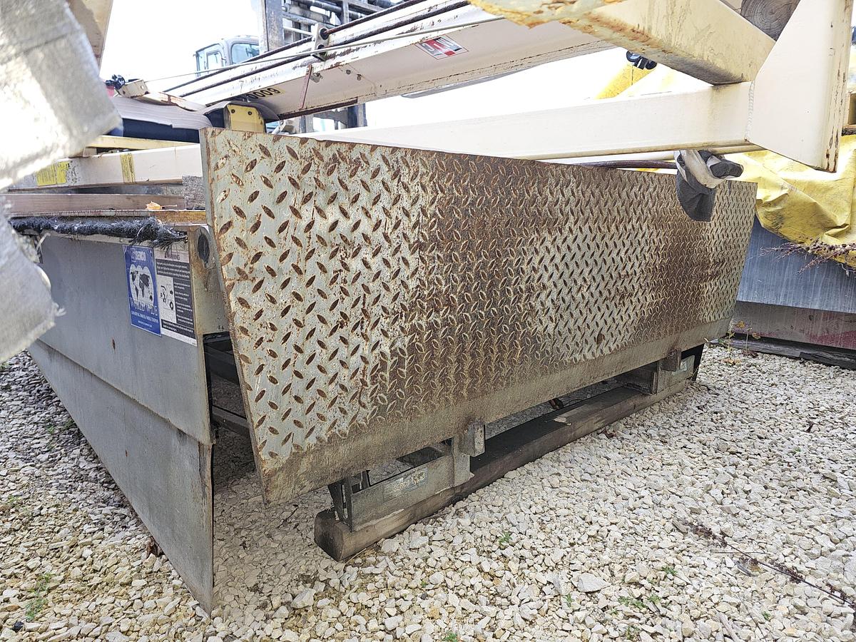 Used Serco 84' x 100" Powered Dock Leveler