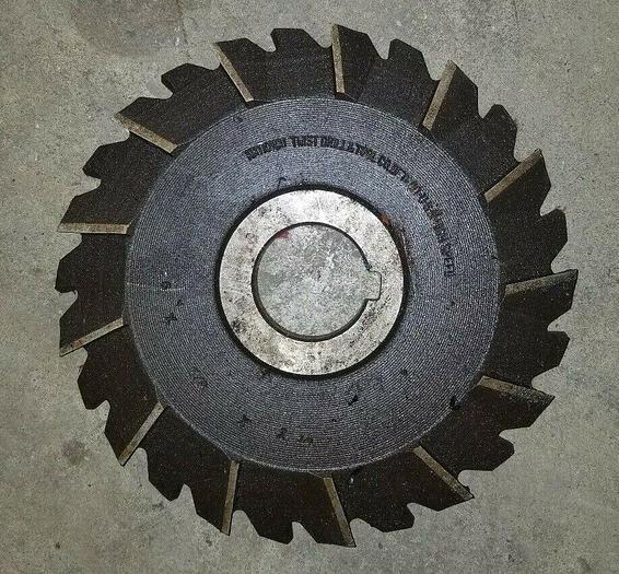 Used 1 1/2" B&S Tool Co & National Twist Drill Flat Slab Cutting Mills, 8'' x 5/8''T