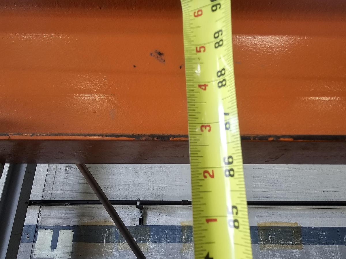 Used 2 Ton Bushman 12' Span Adjustable Height Portable Gantry Crane & Electric Hoist