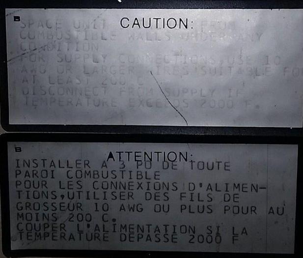 Used Thermolyne Corp Muffle Type Electric Oven/Furnace #A-1740, 240V/1/60, Heat Treat