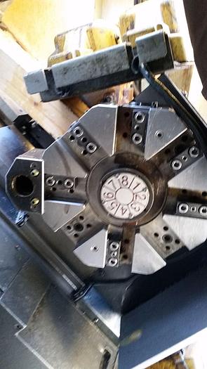 Used 2001 Okuma IMPACT LU15 Big Bore Twin Turret CNC Turning Center OSP U110L Control & Chuck