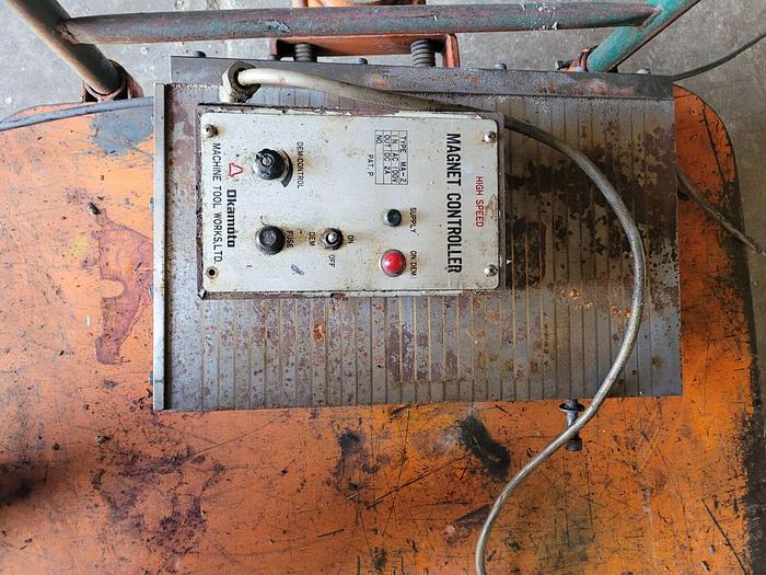 Used 12” x 20” Kanetsu Electro Magnetic Chuck KCT-3050S87977 w/Okamoto Controller