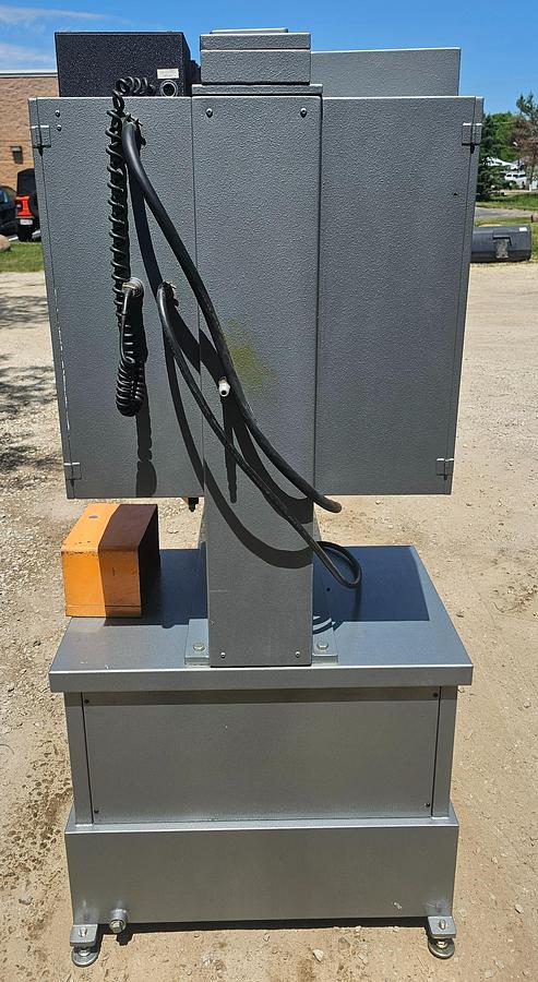 Used Haeger HP6-B Fastener Insertion Press | 18" Throat | AB-08R Autofeed | Production Speed
