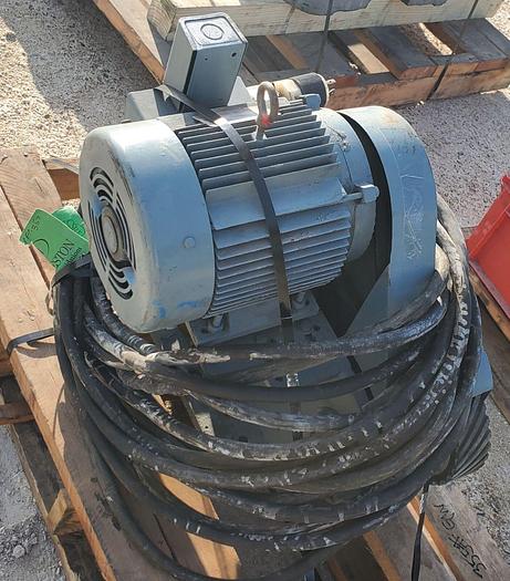 Used Engelberg Inc. DBBS Style 2-1/2″ x 60″ Belt Grinding Attachment, 5 Hp, 230/460/3