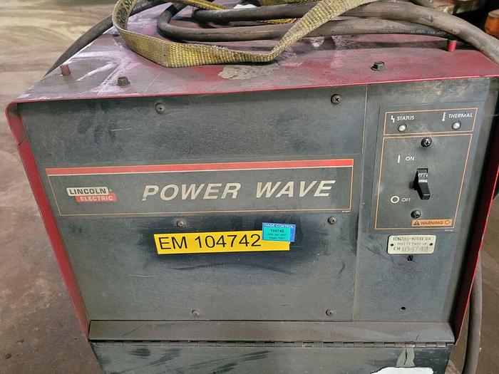 Used Lincoln Power Wave 455 Mig Welding Power Source for Sale at Lemke