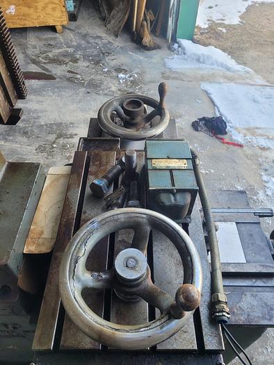 Used Atlantic 4000 Series Morse Taper Jig Bore 12” x 18” Table DRO Included 220V