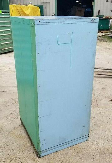 Used 3x: 60" TALL Stanley Vidmar Single Door Storare Cabinets w/Shelves 30" x30" x60"