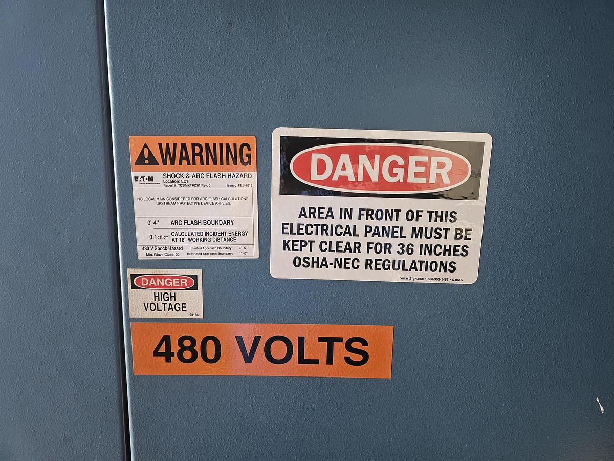 Used Envirotronics EH18-2-5-WC Water Cooled Environmental Test Chamber -54*C to 71*C Temp Range