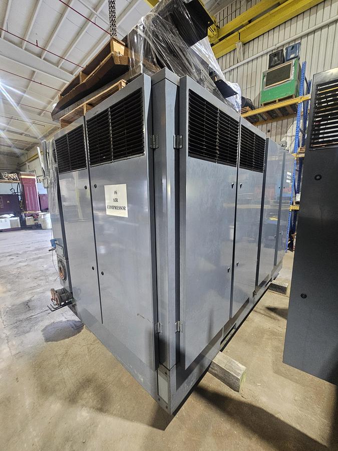 Used 450 Hp Atlas Copco ZR5 Oil Free 2050 CFM Rotary Screw Air Compressor - 72401 Hours