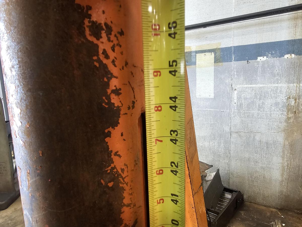 Used 2 Ton Bushman 12' Span Adjustable Height Portable Gantry Crane & Electric Hoist