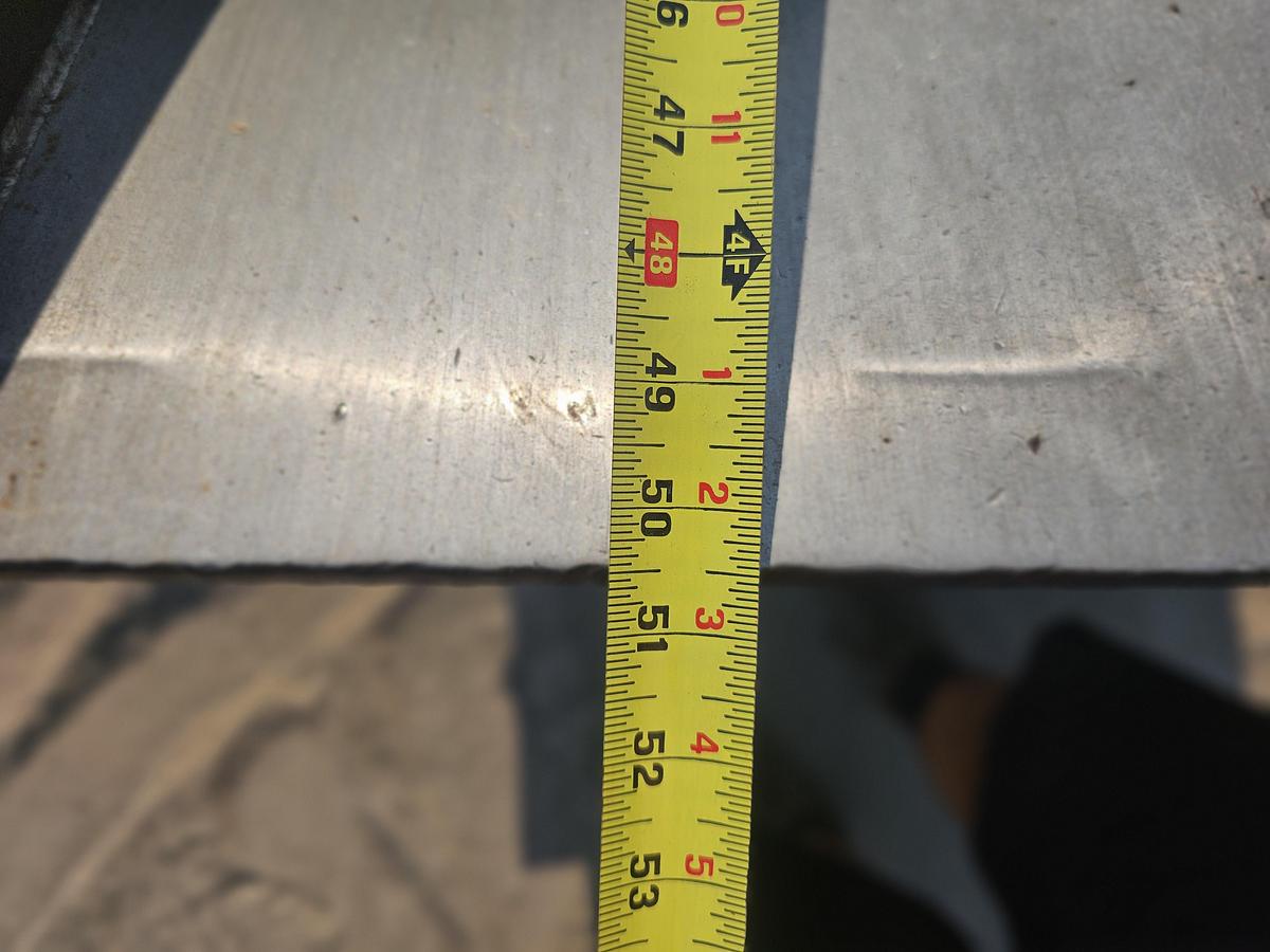 Used Roura Style 3/4 Cu. Yard Self Dumping Hopper on Castors 50" x 30" x 25"